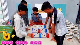 Play Tic Tac Toe Game and Win Exciting Prizes Fun Village Games PART15 [upl. by Anaujit]