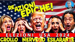 Sinistrati Svalvolati  Trump vince e la sinistra sclera reazioni da ridere [upl. by Dihgirb]