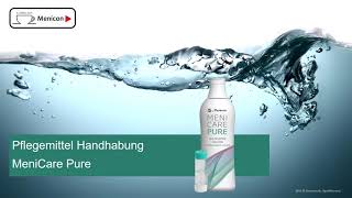 MeniCare Pure  Handhabung [upl. by Adnoek480]