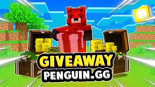 SERVANT KEY GIVEAWAY  Season 9 of Skyblock  Penguingg Minecraft Skyblock [upl. by Noreik332]