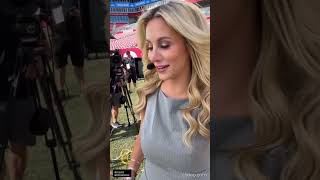 LAURA RUTLEDGE NFL espnnfl 10212024 [upl. by Larine897]