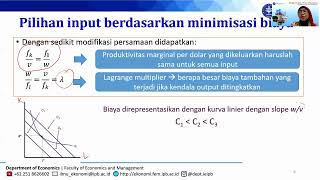 MK Mikroekonomi 1 pertemuan 9 [upl. by Aivital644]