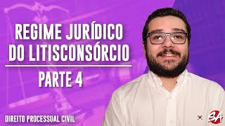 REGIME JURÍDICO DO LITISCONSÓRCIO  Direito Processual Civil  Parte 4 [upl. by Aihsoem]