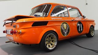 NSU 1200 TT TributeCar 1966 75ps BBS Spiess R13 Orange [upl. by Walls]