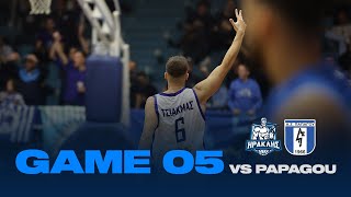 GAME 4  IRAKLIS VS PAPAGOU  BACKSTAGE VIEW [upl. by Rats257]