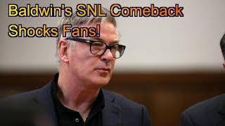 FN Alec Baldwin Makes SNL Comeback After Rust Trial Dismissal [upl. by Roye111]