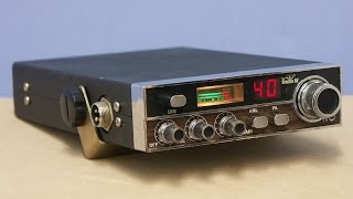 US STALKER IV Teaberry 40 channels AM CB Radio FCC [upl. by Trauts]