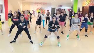 Move Your Body Remix  Ownboss amp SEVEK  zumba  Zin Dewi Magdalena [upl. by Beisel]