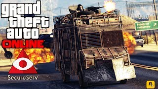 GTA 5 online ქართულად SecuroServ მისსიები [upl. by Maidel39]