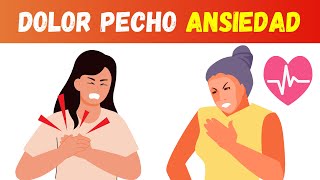 DOLOR en el PECHO por ANSIEDAD  Causas y Solución [upl. by Vivianne127]