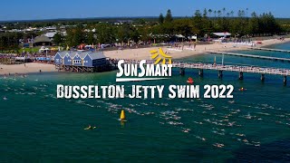 SunSmart Busselton Jetty Swim 2022  its a wrap [upl. by Akenehs618]