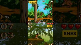 The Jungle Book  SNES vs Sega Genesis [upl. by Cathie]