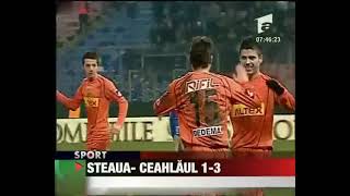 Rezumat Etapa 18 20092010 Steaua Bucuresti  Ceahlaul PiatraNeamt 13 [upl. by Nairoc]