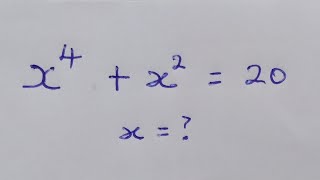 A Homemade Quartic Equation  Interesting problem  maths olympiad [upl. by Avie]