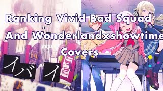 Ranking Vivid Bad Squad and Wonderlandxshowtime Songs [upl. by Stormi]