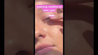 Transform your lashes with Vaselines magic falselashes ipsy makeuphacks vaseline [upl. by Ule892]