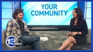 Comedian Dustin Ybarra on Good Day Rochester [upl. by Ahselak]