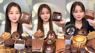 ENG Chocolate🍫 Dessert amp Cake 🍰🧁 Mukbang  Eating Show  asmr mukbang chocolate cake dessert [upl. by Westfall889]