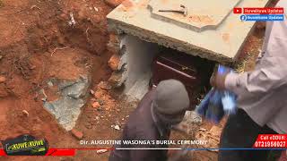 Dir AUGUSTINE WASONGAS BURIAL [upl. by Henrietta270]