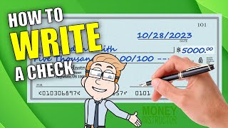 How to Write a Check  StepbyStep Guide for Beginners  Money Instructor [upl. by Enaamuj102]