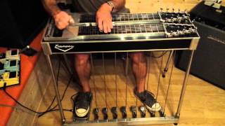 1964 emmons wrap around pedal steel guitar 6411013 [upl. by Elyssa22]