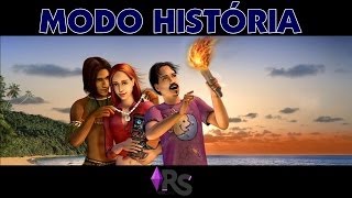 The Sims História de Náufragos  Modo História  Quase Paraíso Capítulo 1 [upl. by Viafore]