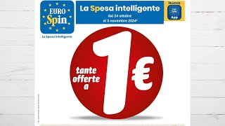 VOLANTINO EUROSPIN dal 24 ottobre al 3 novembre 2024 anteprima [upl. by Maitilde]