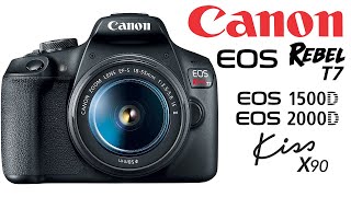 7 PHOTOGRAPHY TIPS FOR BEGINNERS  Canon EOS Rebel T7  EOS 1500D [upl. by Margalit]