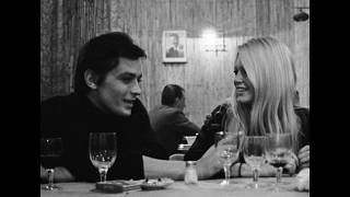 Alain Delon Brigitte Bardot 1966 On The Way to The Restaurant [upl. by Munniks]