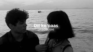 Dil ke paas  Arijit Singh slowedreverb [upl. by Medorra754]