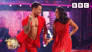 Dr Punam Krishan amp Gorka Marquez Cha Cha to Love At First Sight by Kylie Minogue ✨ BBC Strictly 2024 [upl. by Limoli474]