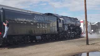 Santa Fe 2926 Moves Again [upl. by Ashlin]