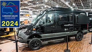 POSSL ROCKSTAR X 2025 MERCEDES SPRINTER 4X4 CARAVAN SALON DUSSELDORF 2024 [upl. by Manly]