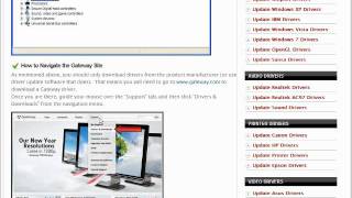 How to Update Gateway Drivers [upl. by Fleisig]