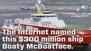 The UK Asked The Internet To Name This Boat [upl. by Euqcaj27]