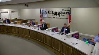 Effingham County Board of Commissioners Meeting September 3rd 2024 [upl. by Cherey]