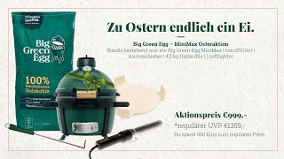 Big Green Egg  Genuss  Zeit mit der Familie ist die beste Investition Zu Ostern endlich ein Ei [upl. by Biddick442]