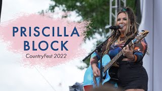 Priscilla Block  Live at CountryFest 2022 in Portland OR [upl. by Yddor873]