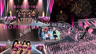 VLOG KESEHARIAN MEMBER BLACKPINK  KONSER  SHOOTING  CELEBRITY LIFE✨ Sakura School Simulator [upl. by Micheline775]