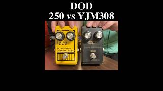 DOD 250 vs YJM308 Yngwie Malmsteen signature dod fender guitarpedals guitar [upl. by Dodd518]