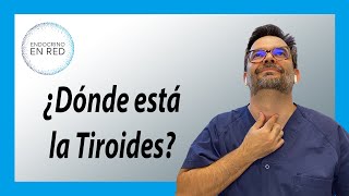 ¿Dónde está la Tiroides 🔎 Truco para localizarla [upl. by Ytsanyd]