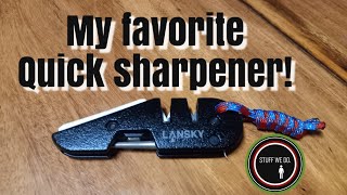 Blademedic® Pocket Sharpener by Lansky [upl. by Bolger]