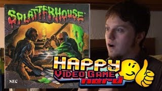 Splatterhouse Retrospective Part 1 of 2 TG16  Happy Video Game Nerd [upl. by Netsirhc]