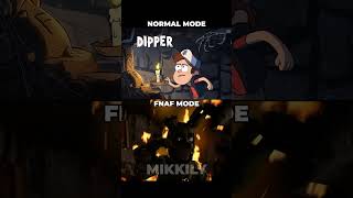 Normal Mode vs FNAF Mode shorts [upl. by Ailak]