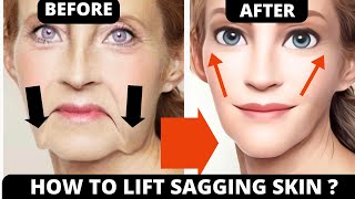 🛑 FULL FACE LIFTING MASSAGE  STEPBYSTEP TUTORIAL  LAUGH LINES FOREHEAD LINES NECK  SUBTITLES [upl. by Herates]