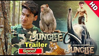 quotJungleequot official Trailer quotSpoofquot Ft Sailesh Hamal Surya  PK  JUNGLEE [upl. by Loomis]