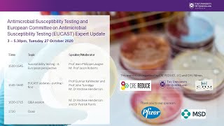 Antimicrobial Susceptibility Testing and EUCAST Expert Update  Prof Jean Philippe Lavigne [upl. by Anawyt]