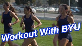 Workout Wednesday BYU Women Fartlek [upl. by Auot133]