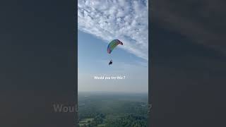 Paramotoring above the clouds paragliding paramotor [upl. by Ellednahs]