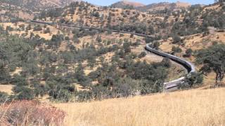 Tehachapi Loop Circus Train  Part 2 Leaving the Loop Eastbound [upl. by Vookles]